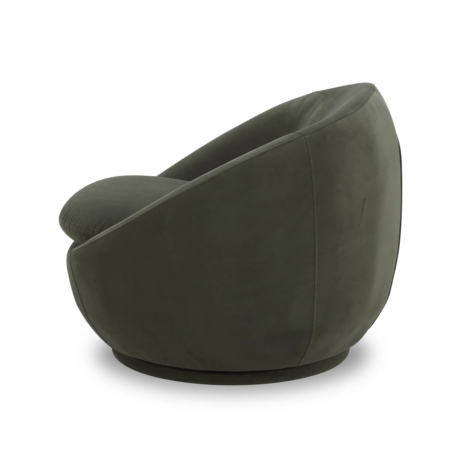 Better Homes & Gardens Mira Swivel Accent Chair, Cream Shearling - Image 25
