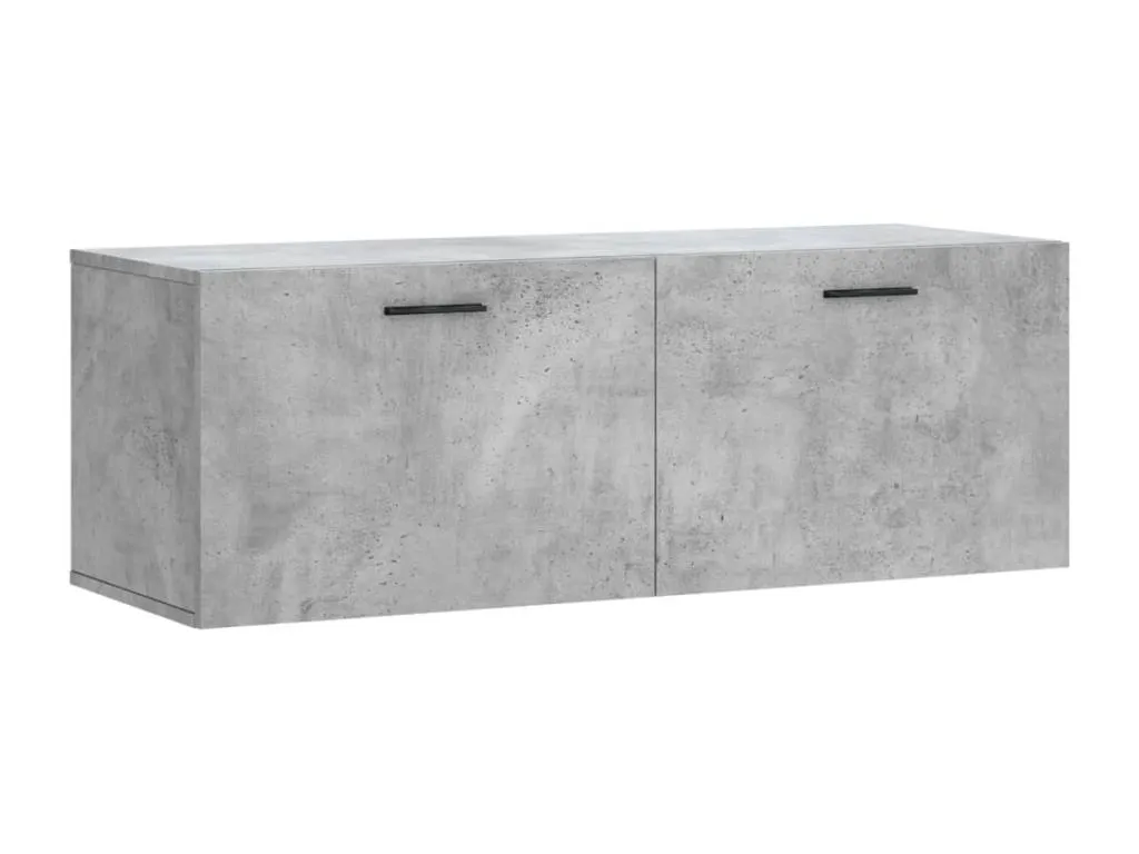 Armario de pared Mobtrendy ingeniería gris hormigón 100x36.5x35 cm rrcs09082