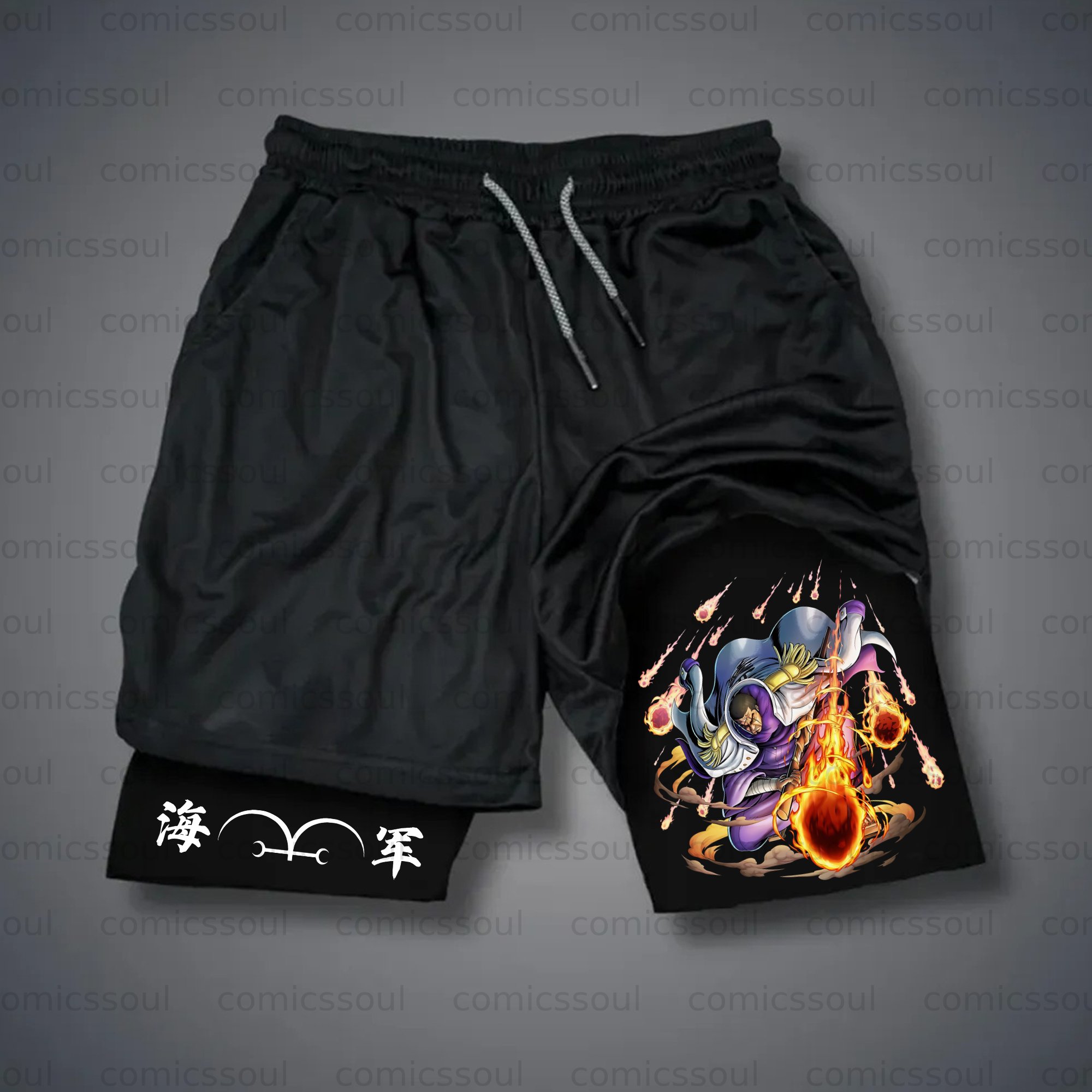 Unisex Casual Anime Streetwear Shorts