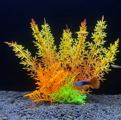 Fish Tank Decoration Artificial Aquarium Plant Plastic Water Plant