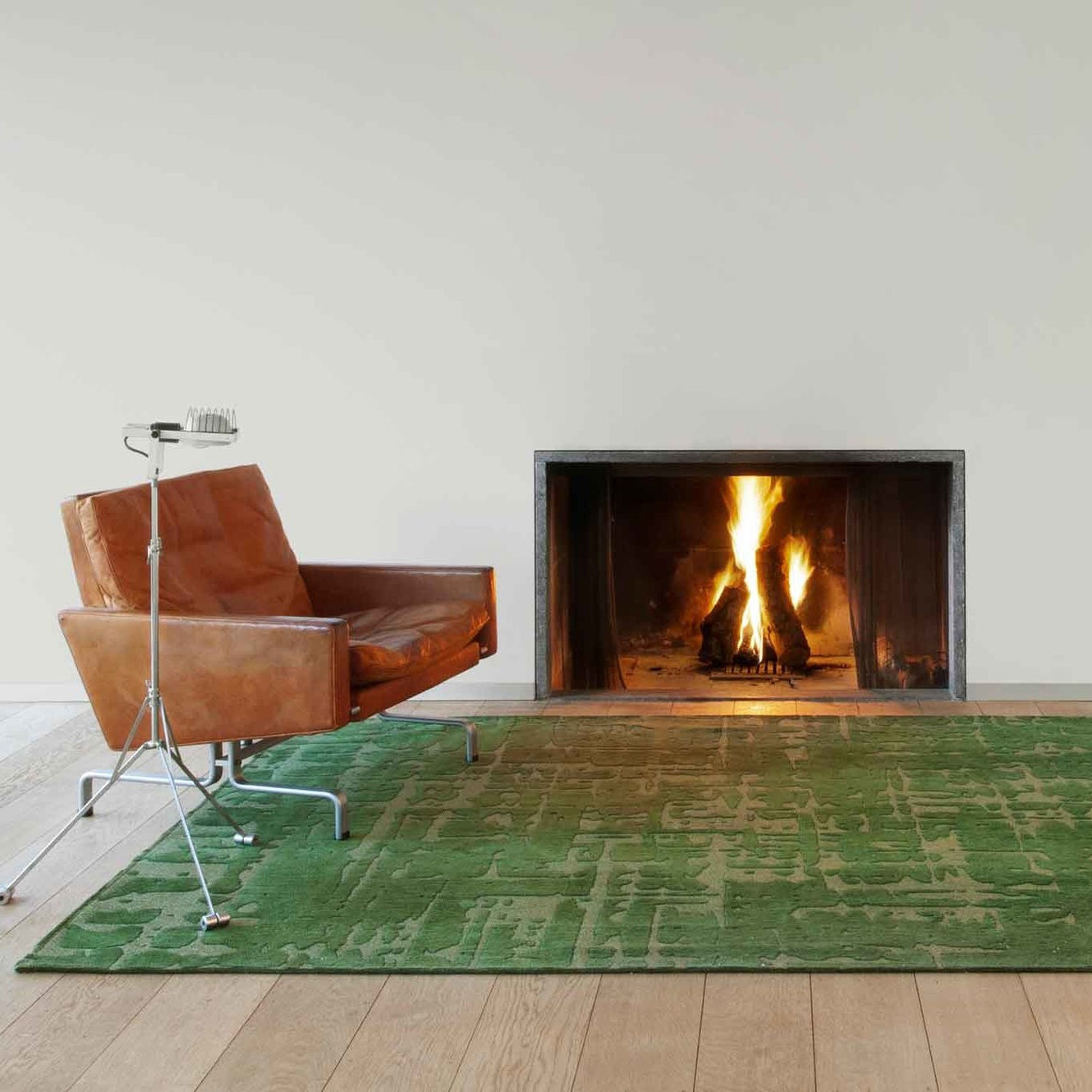 Louis de Poortere Structures Vloerkleed 170 x 240 cm - Perrier's Green