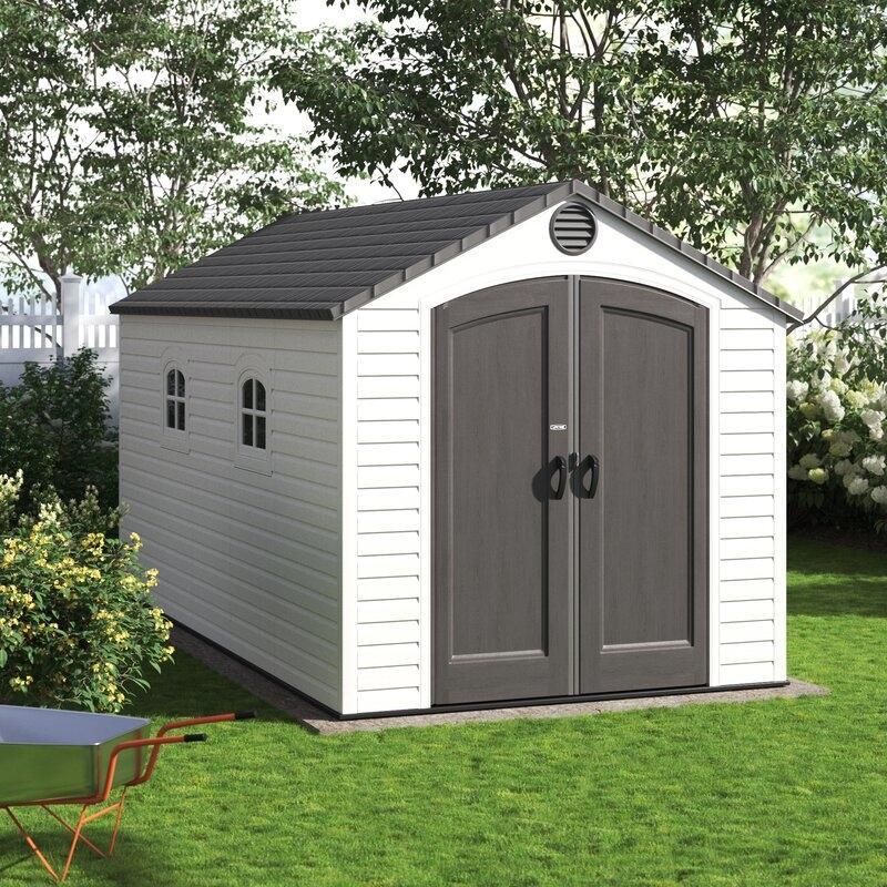 WAYFAIR 8 Ft. W X 15 Ft. D Plastic Storage Shed