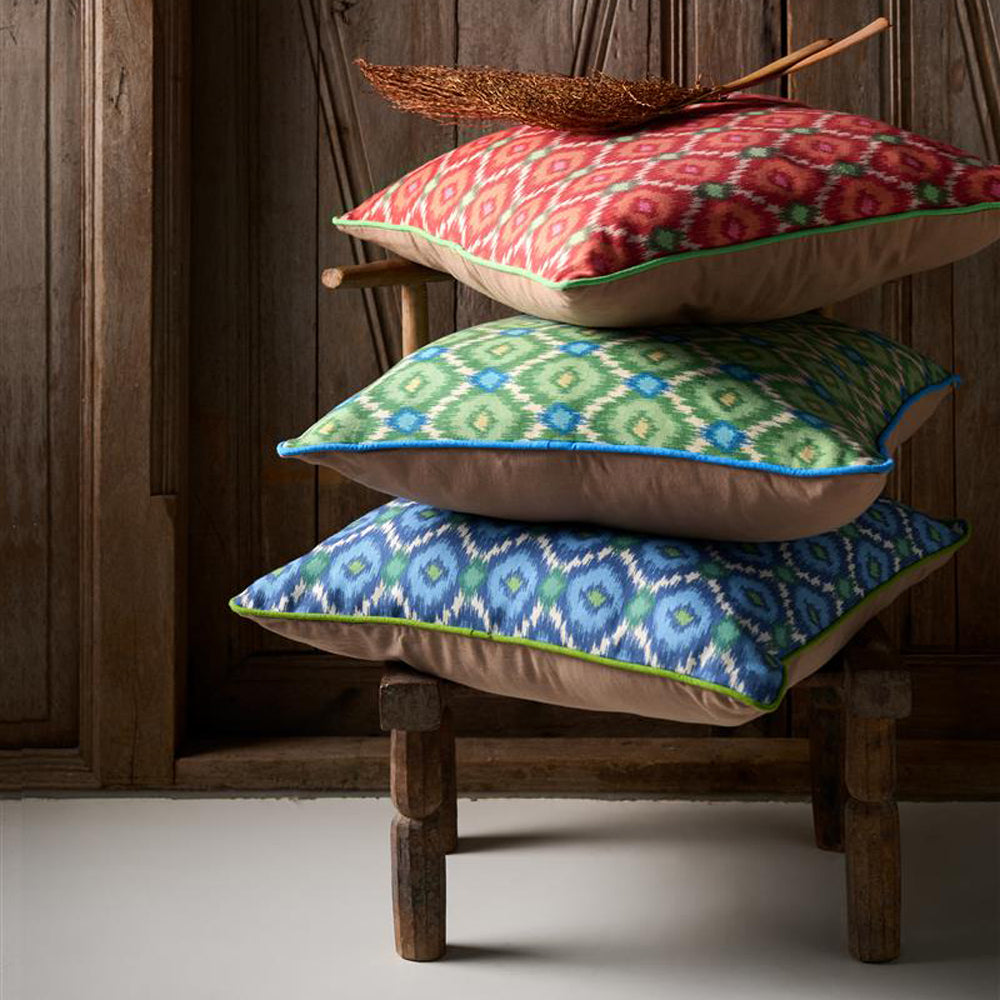 Pip Studio Zazu Sierkussen 53 x 53 cm - Blauw