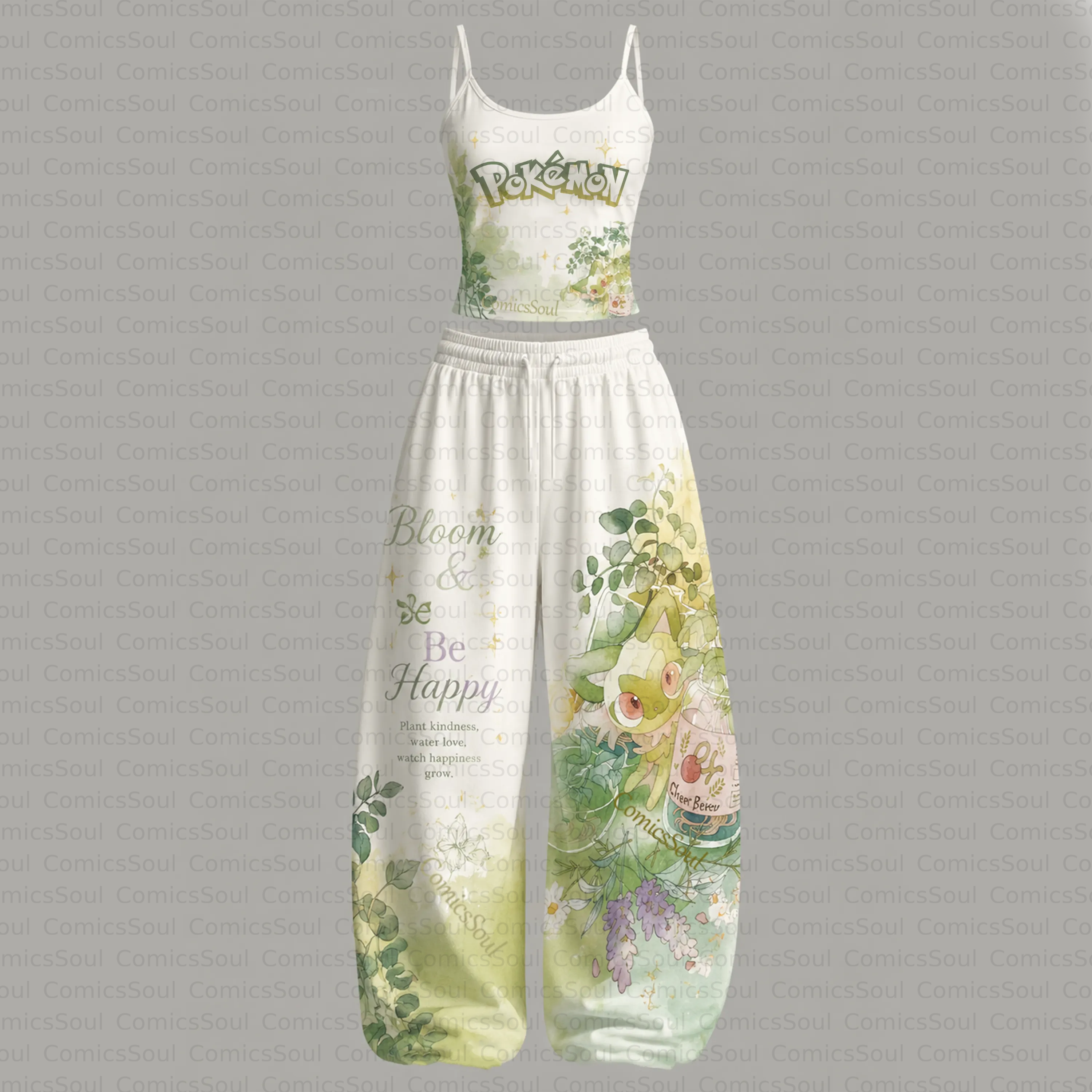 Pokémon Top & Elasticated Trousers Two-Piece Set