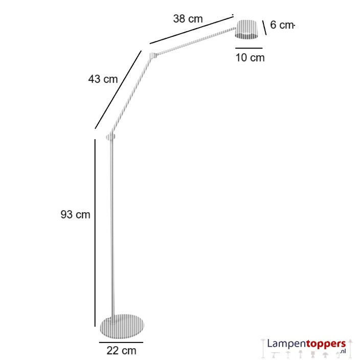 Freelight Freelight Vloerlamp Cugino Olijfgroen 2-Arm 6.2 Watt incl.