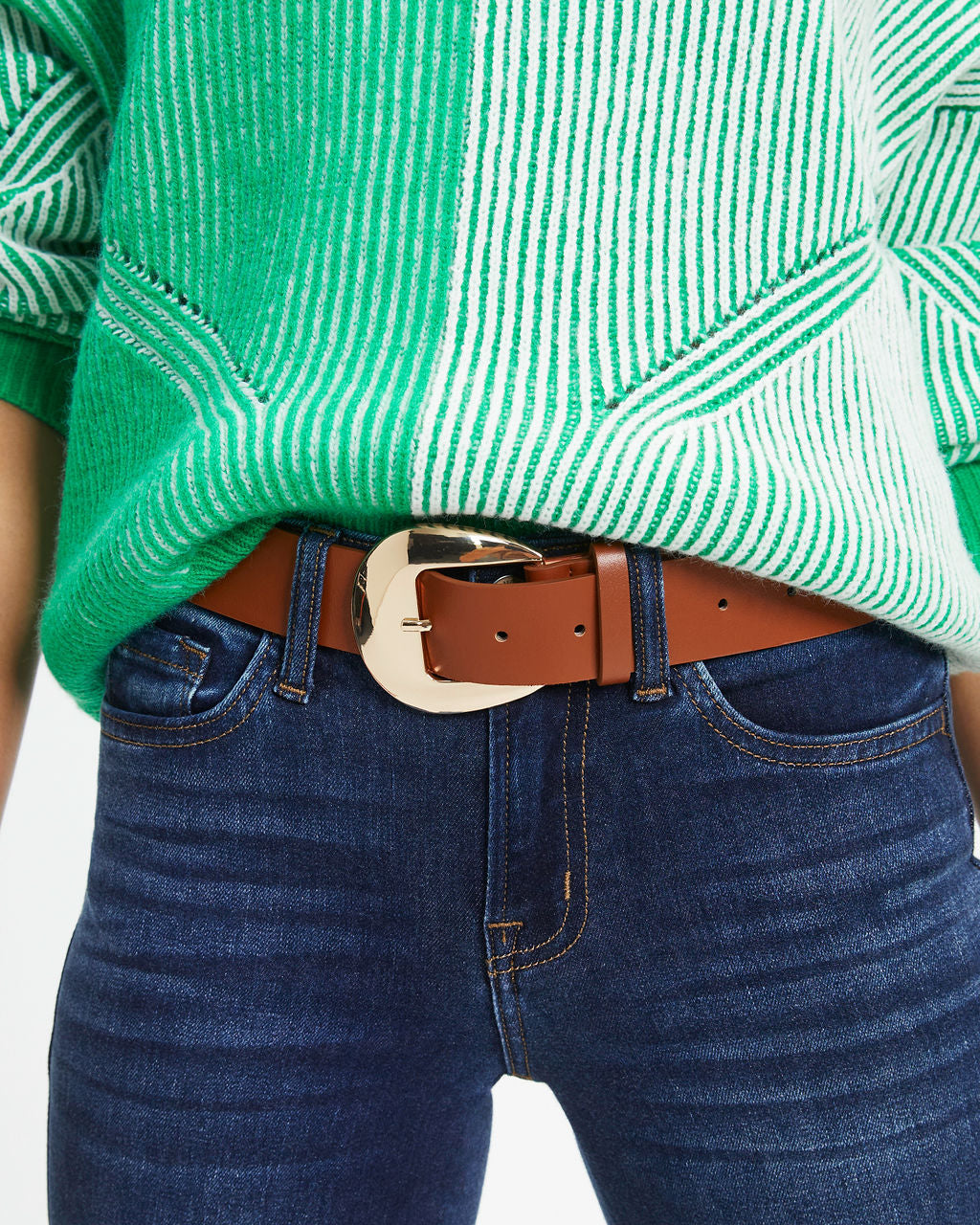 Hudson Brown Belt - Se7enfashion