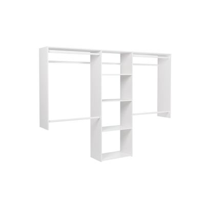 Easy Track OK1460 4 to 8 ft. Wide Closet Kit White
