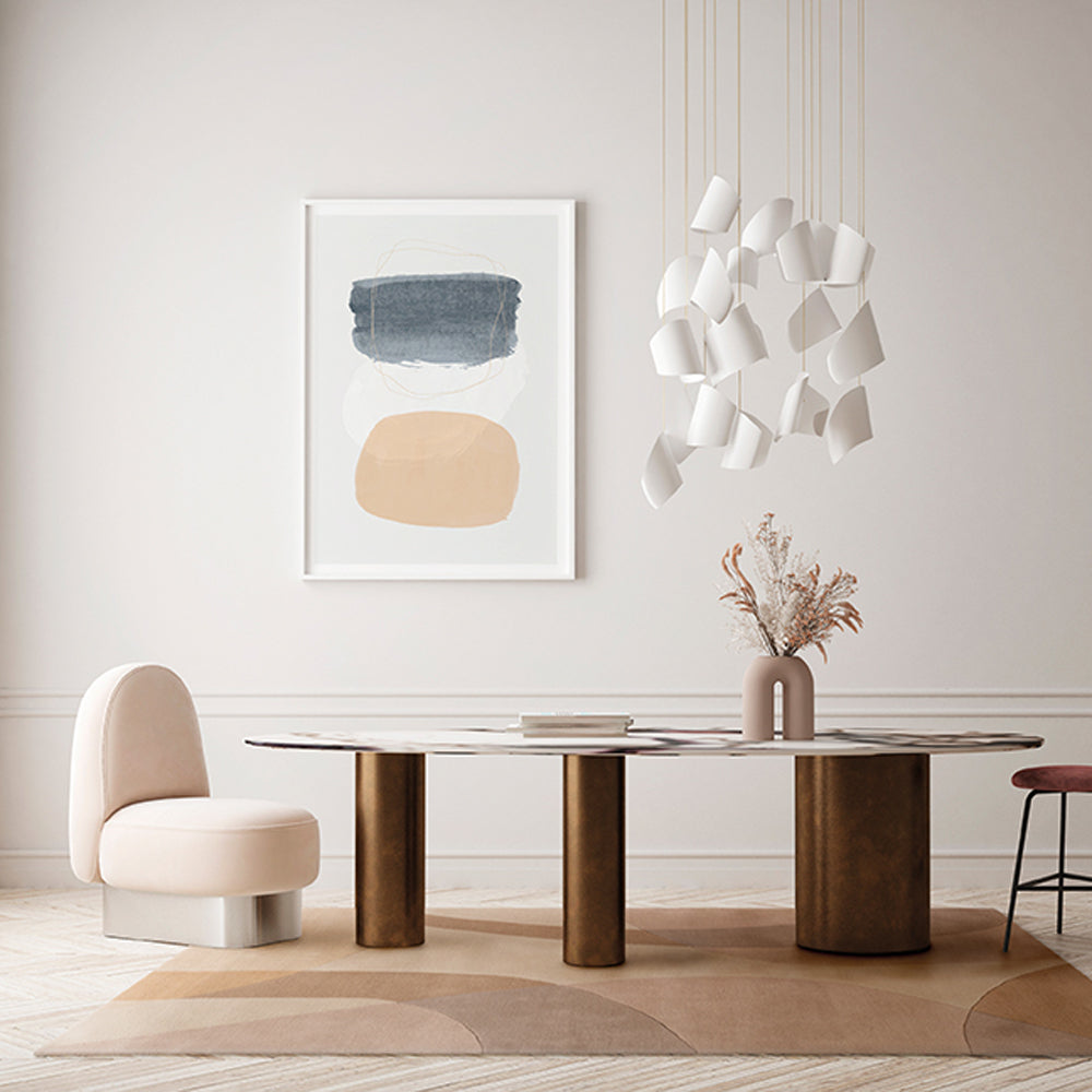 Acsento Corte Vloerkleed 240 x 340 cm - Natural