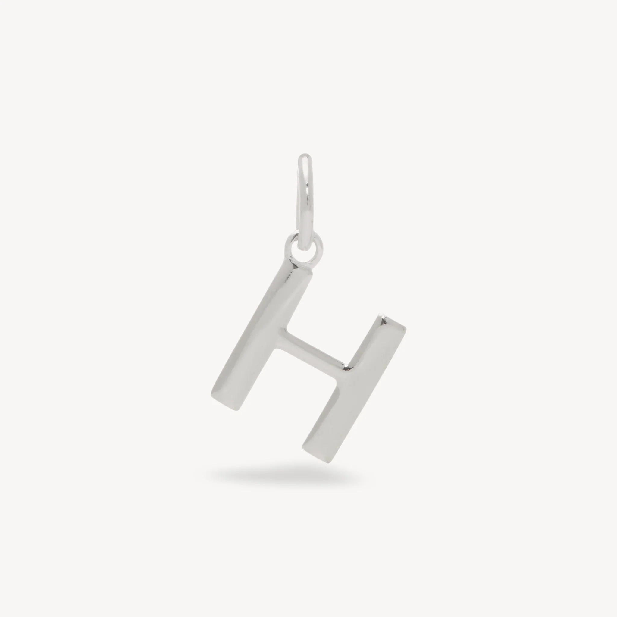 Sterling Silver Letter Charm