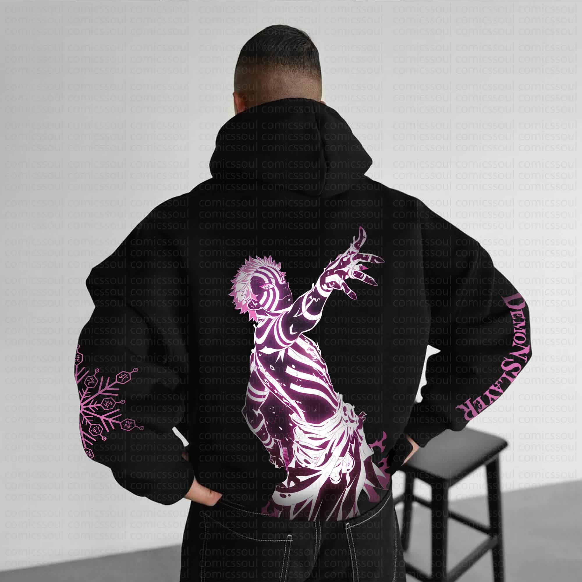 Unisex Anime Graphic Streetwear Vintage Hoodie丨Comicssoul