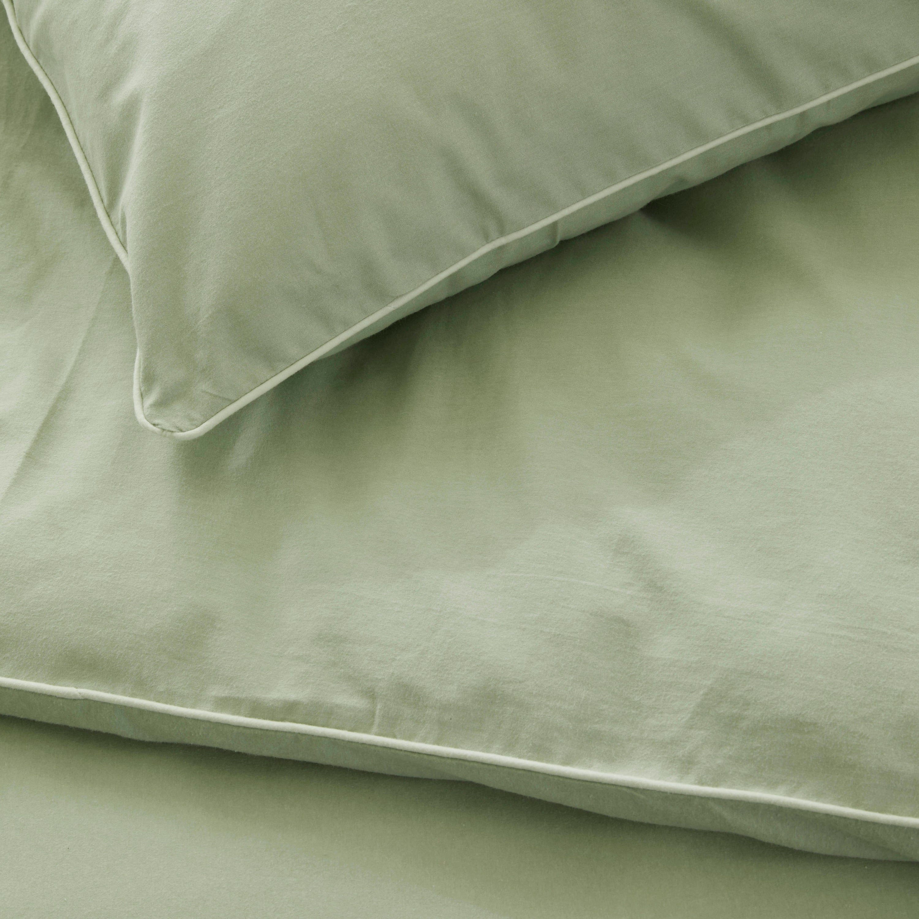 Walra Sweet Softy Dekbedovertrek 140 x 220/240 cm - Groen