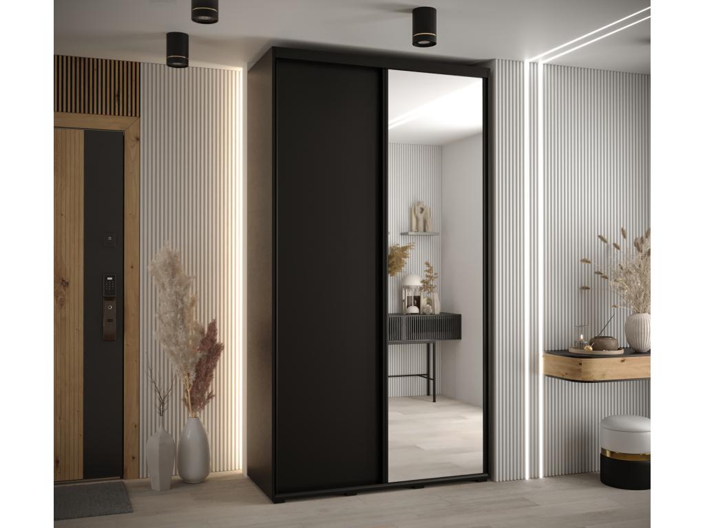 ARMARIO Confortzx 3 DE PUERTAS CORREDERAS 235 - 2/140/60 2 puertas Negro/Negro/Negro