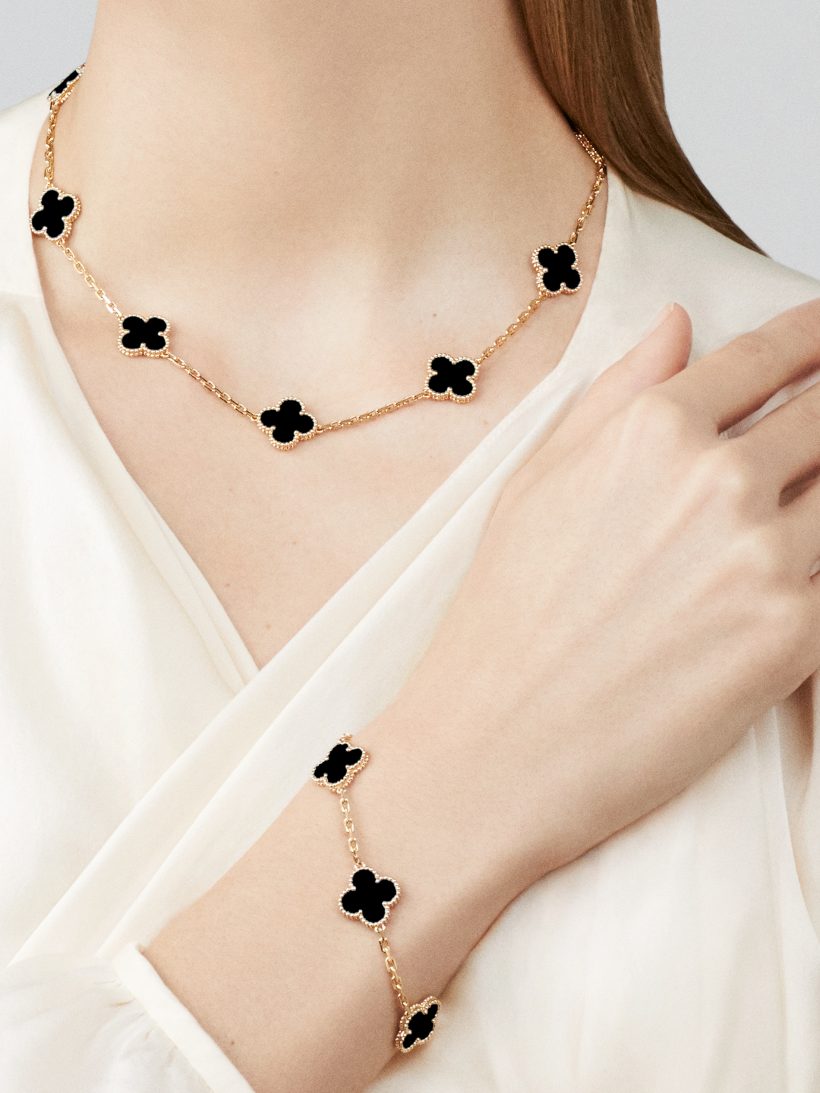 Replicate Vintage Alhambra bracelet, 5 motifs(1:1 replica) - Original Replica Club