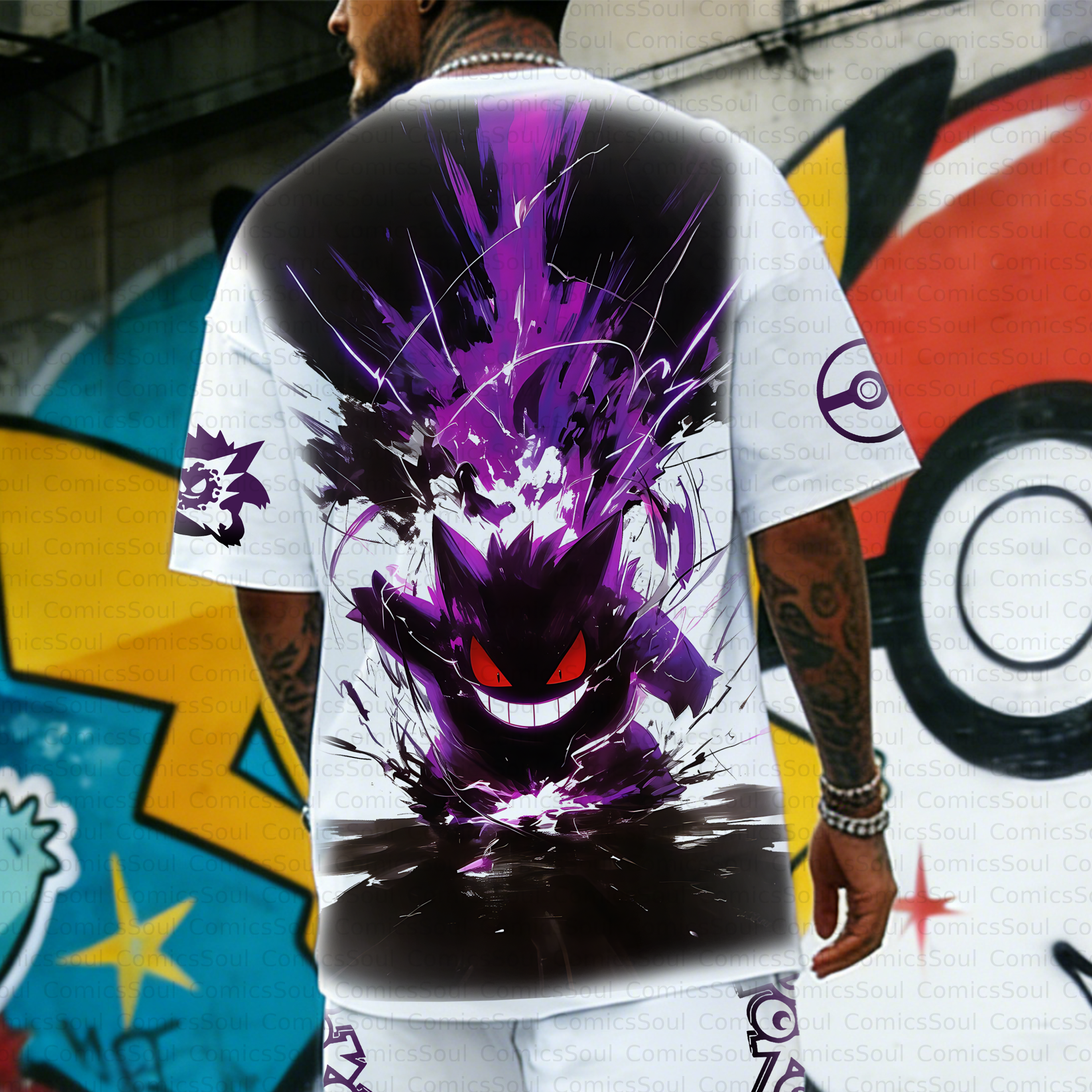 Unisex Anime Inspired Vintage T-Shirt