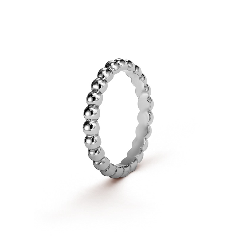 Replicate Perlée pearls of gold ring, medium model(1:1 replica) - Original Replica Club