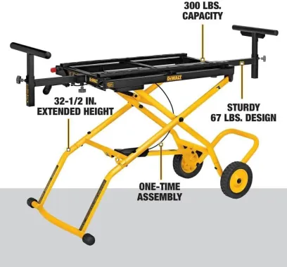 Miter Saw Stand with Wheels – DWX726