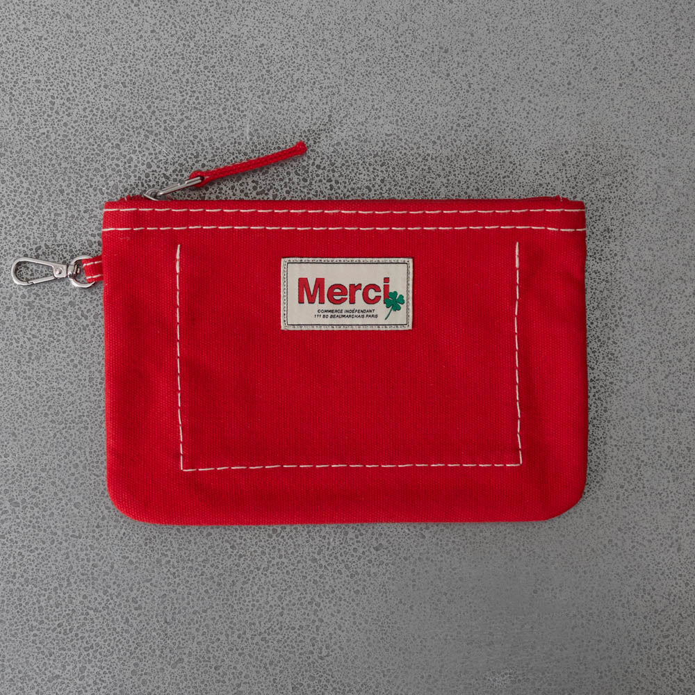 Merci - Pochette Candide - Rouge