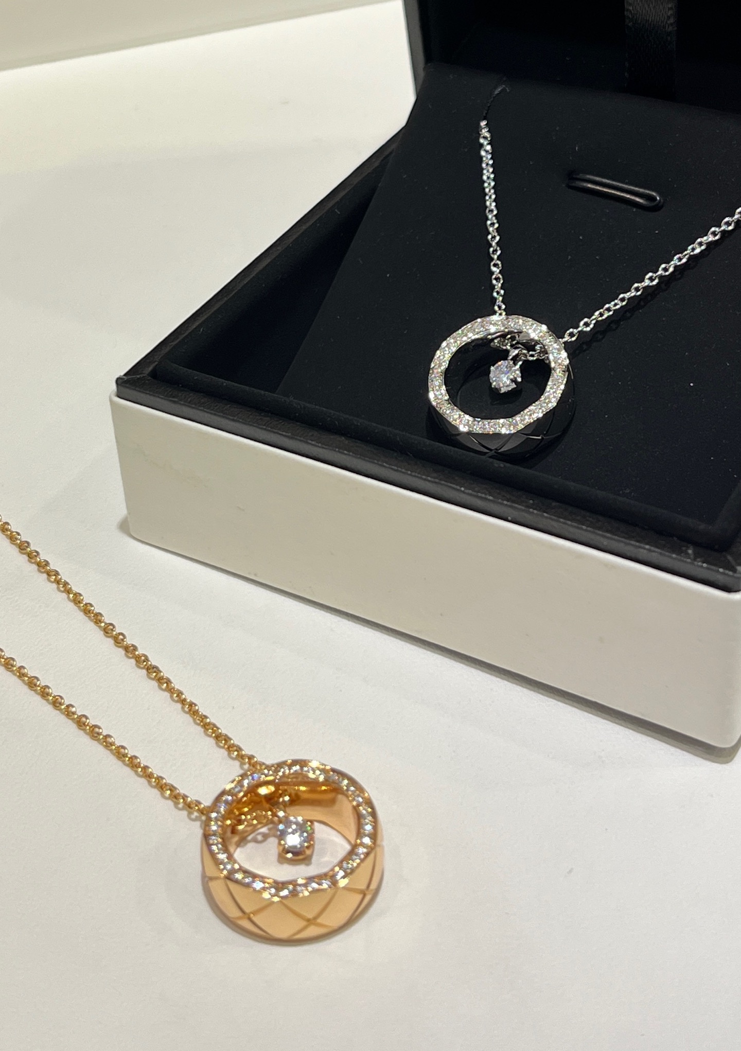 Chanel Coco Collier Necklace in Yellow Gold Color - Original Replica Club