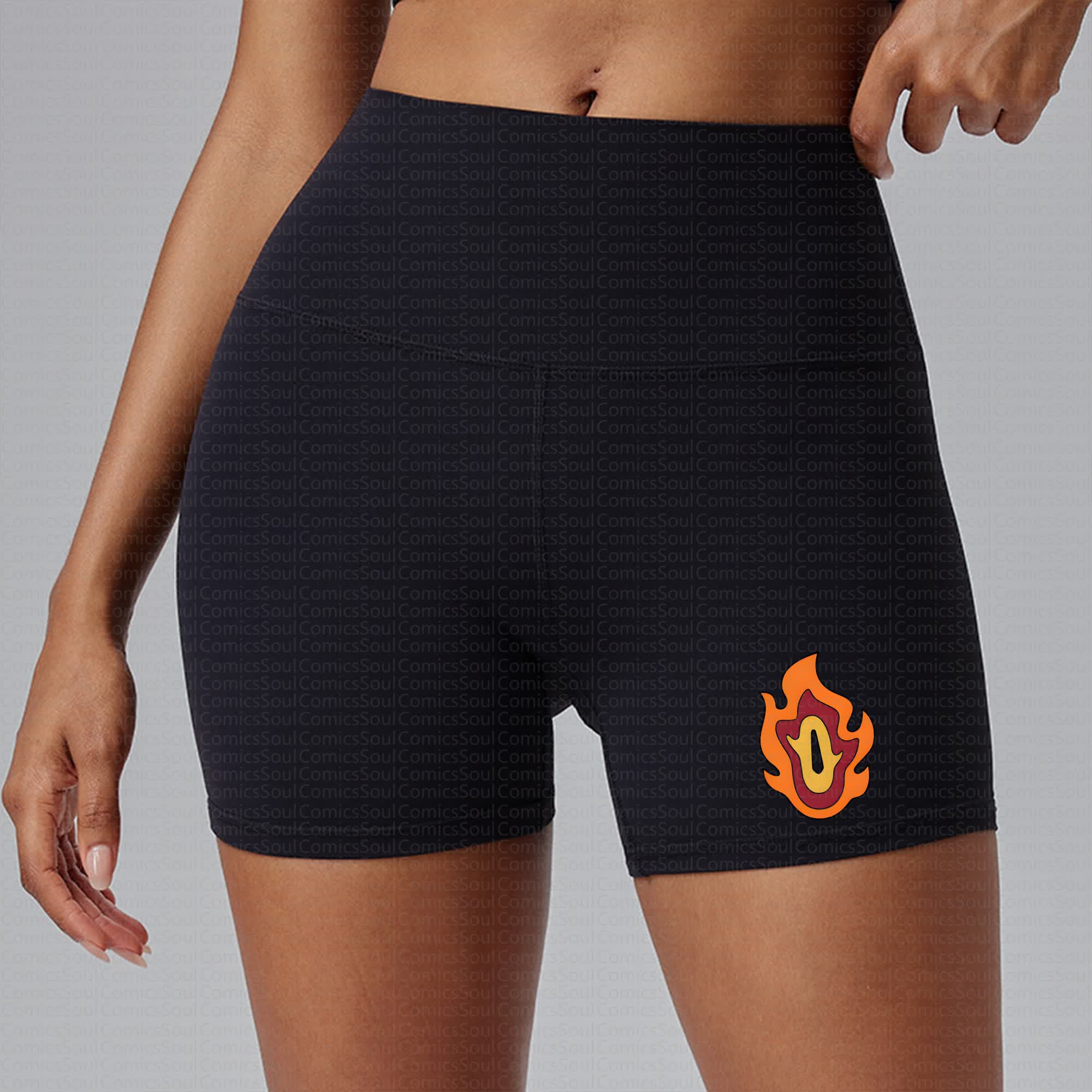 Casual “Comicssoul X Comicssoul” Streetwear Shorts