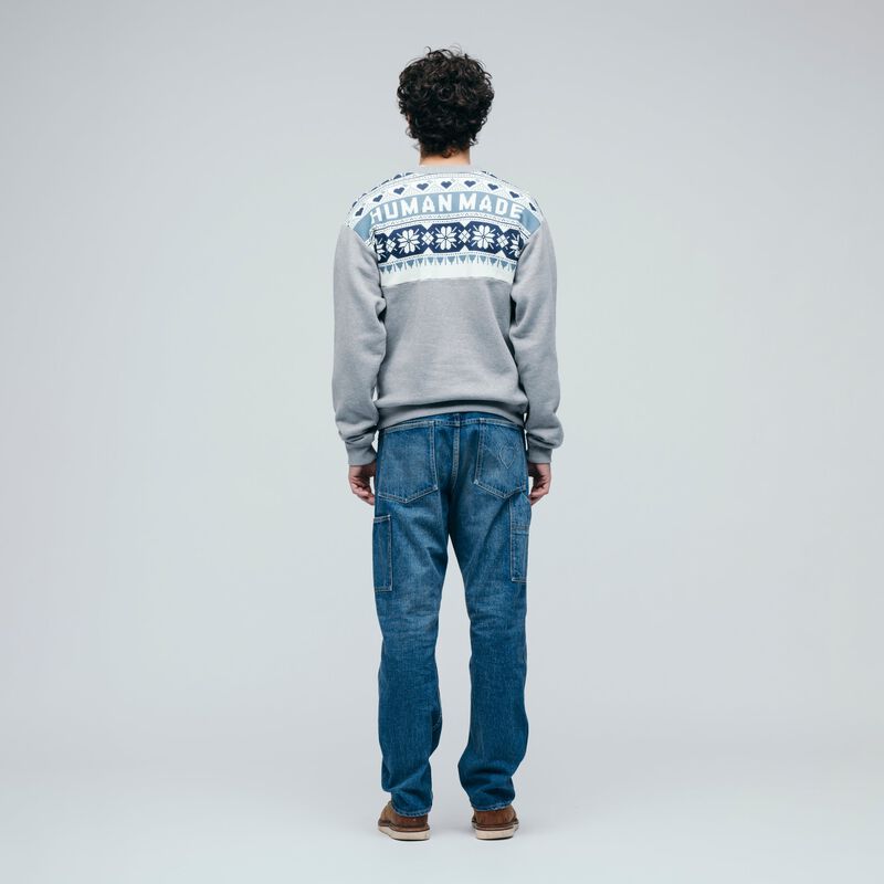 HUMAN MADE SNOWFLAKES SWEATSHIRT