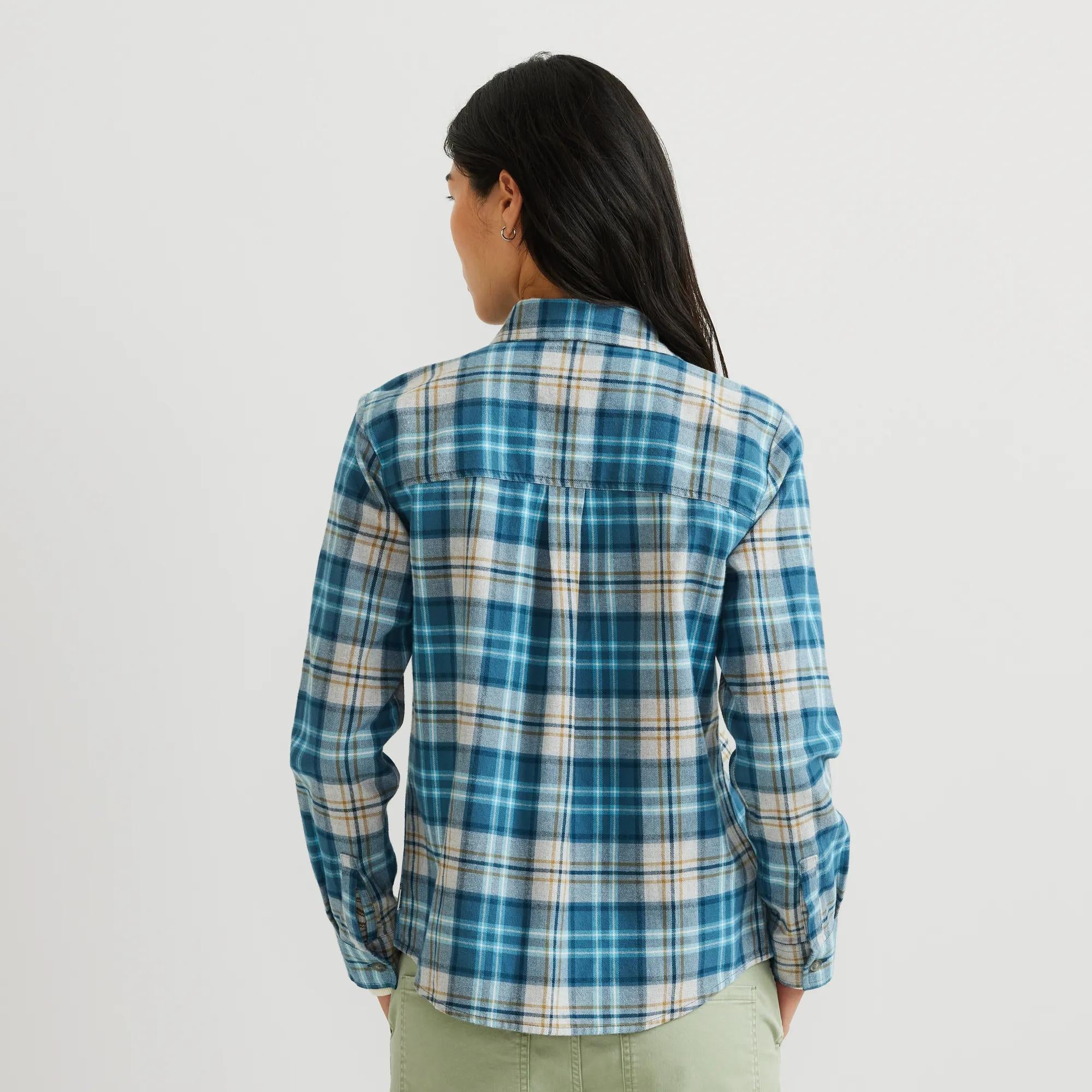 Women's Stine's Favorite Flannel - Eddie Bauer Outlet