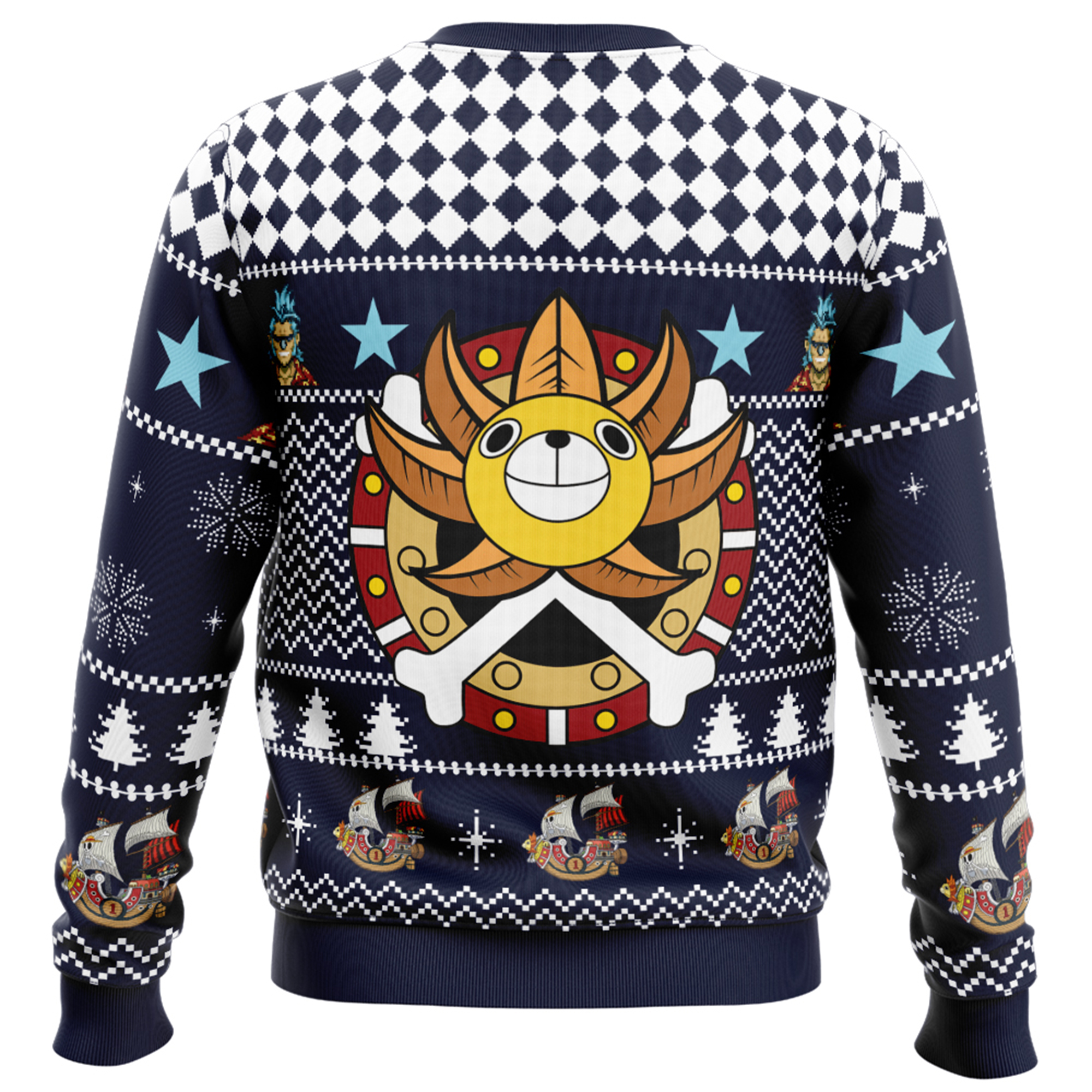 Unisex Anime Ugly Christmas Sweater TeeThreads Sustain the Scene with Custom Apparel