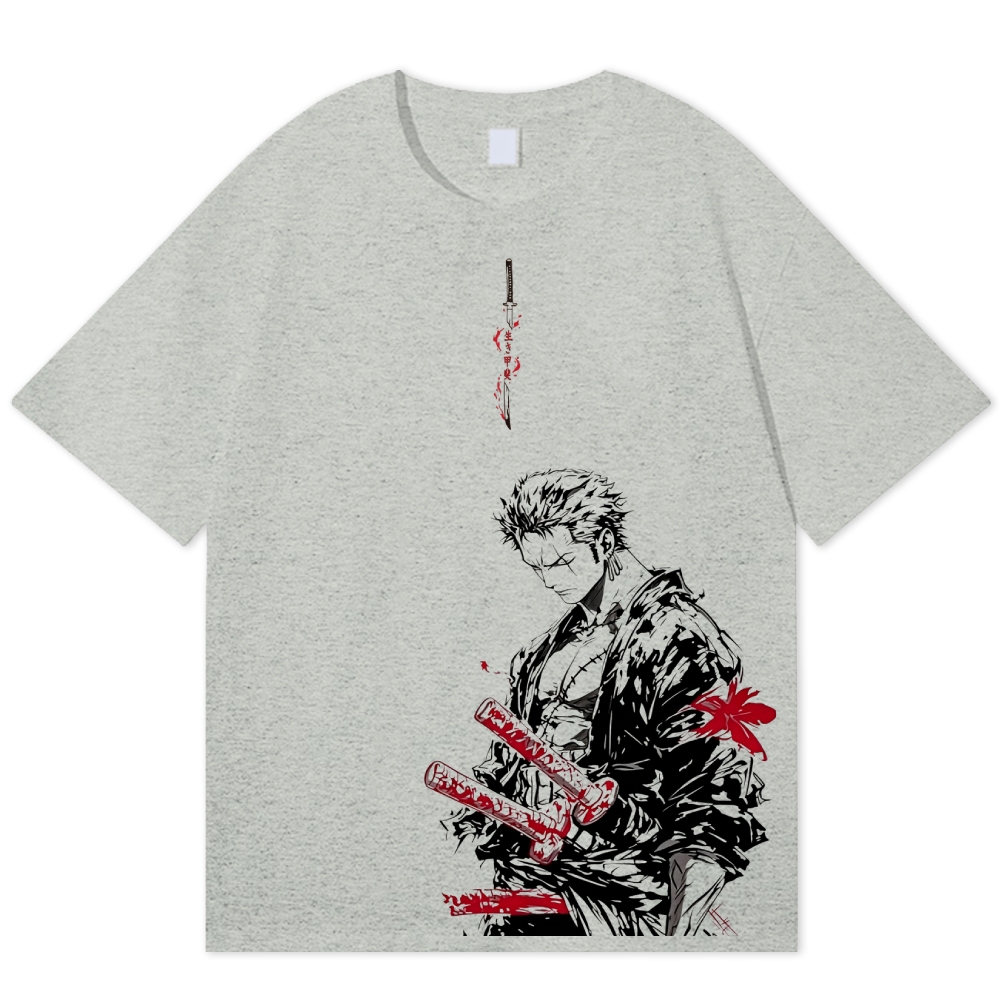 One PieceUnisex Round Neck Anime T-shirt