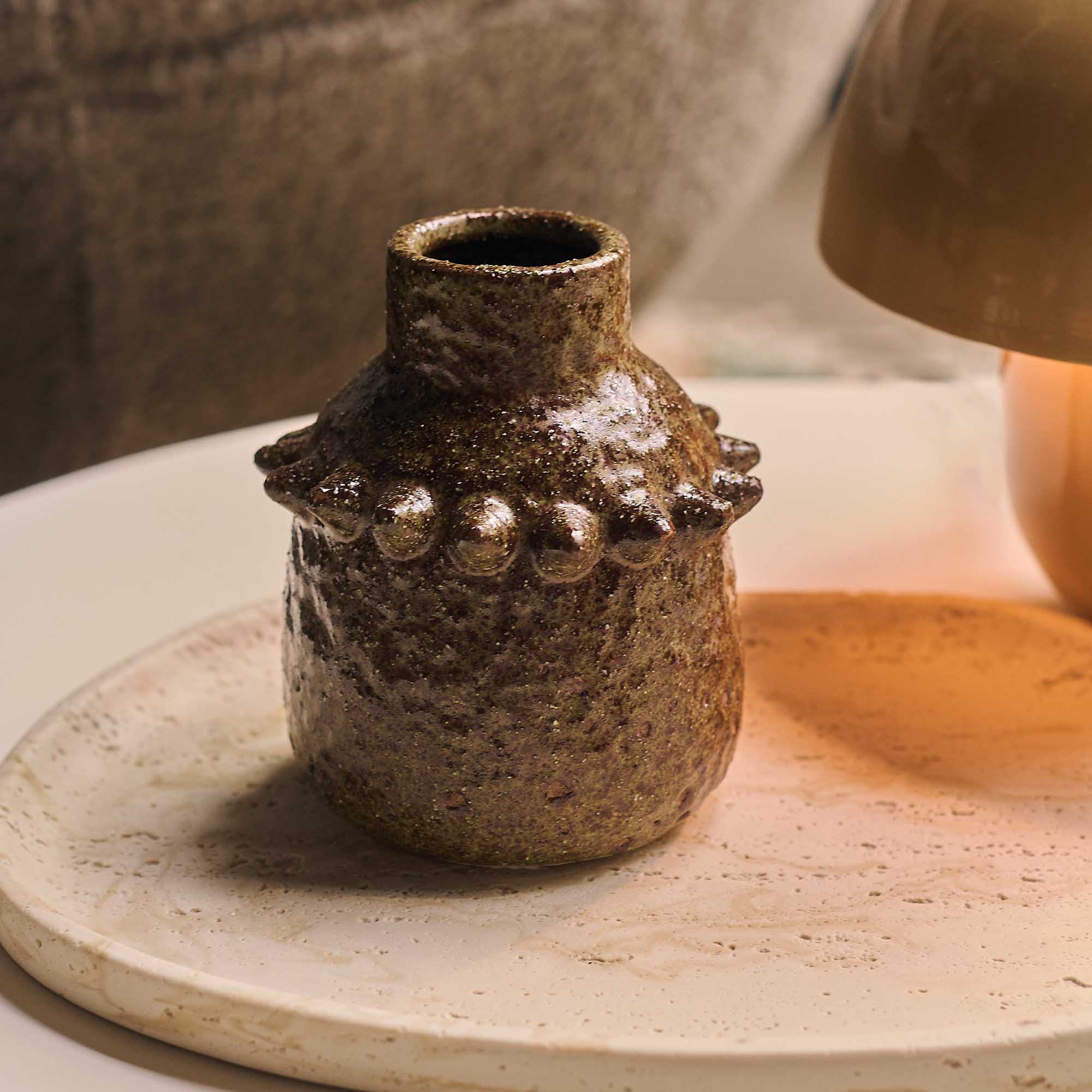 Lelia Stoneware Vase