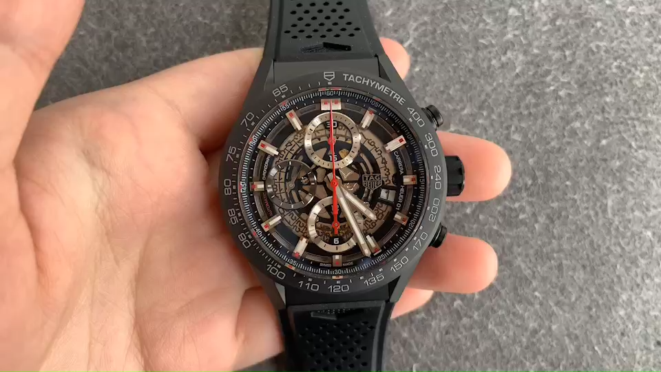 Tag Heuer Carrera Calibre 16 Automatic CV2A1U.BA0738 43mm Mens Watch