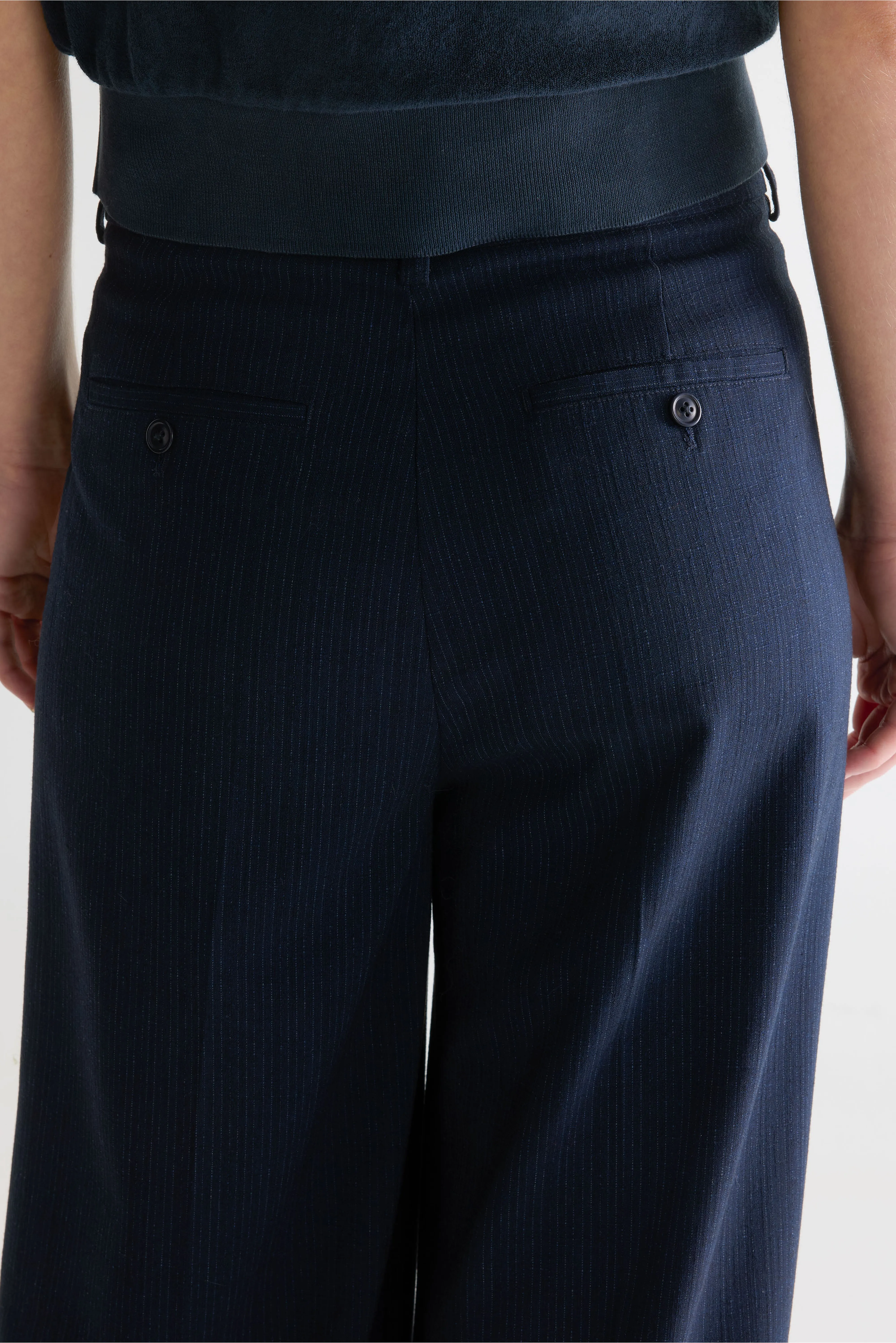 Bellerose Volkert wide tailored trousers (261 / W / STRIPE A)