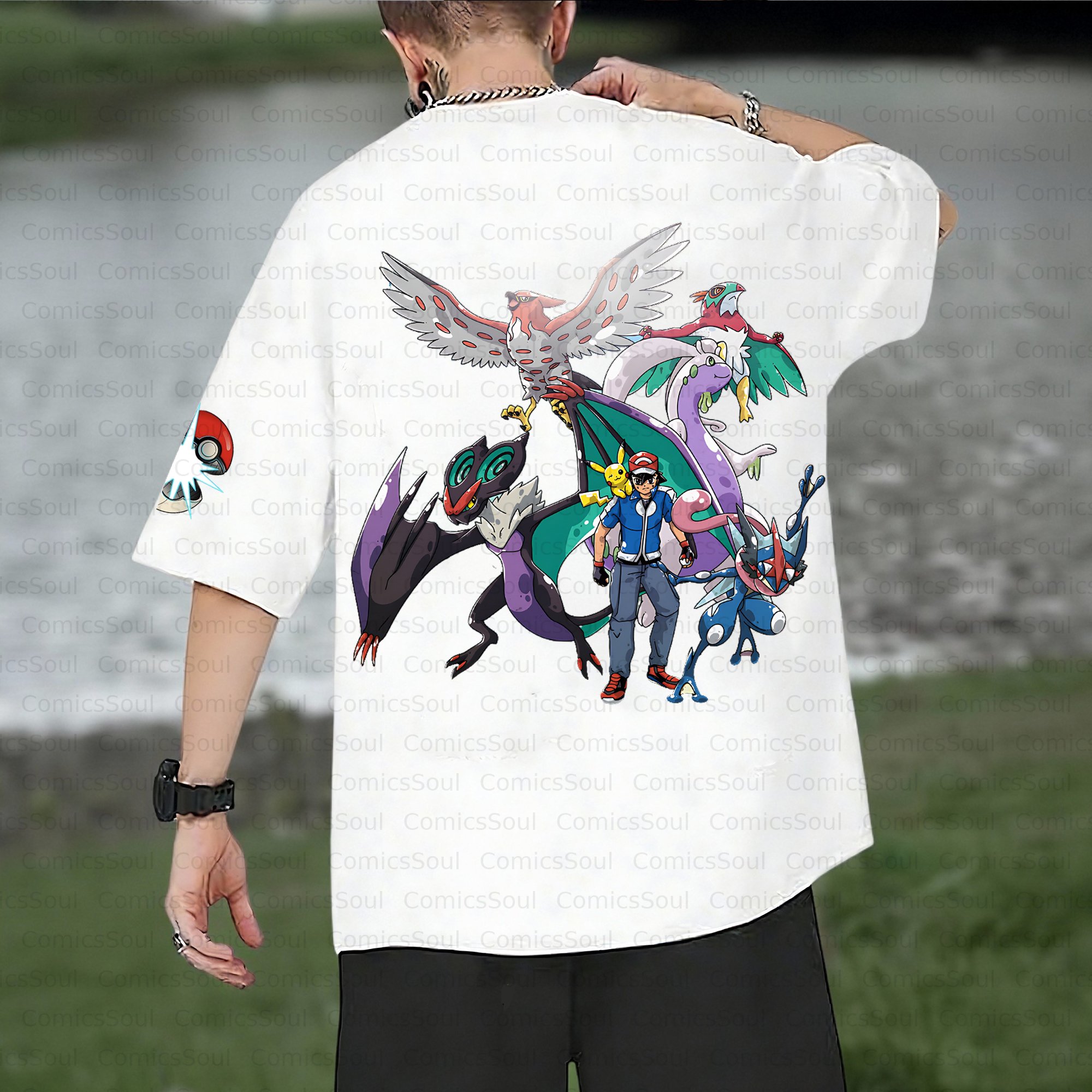 Unisex Anime Inspired Vintage T-Shirt
