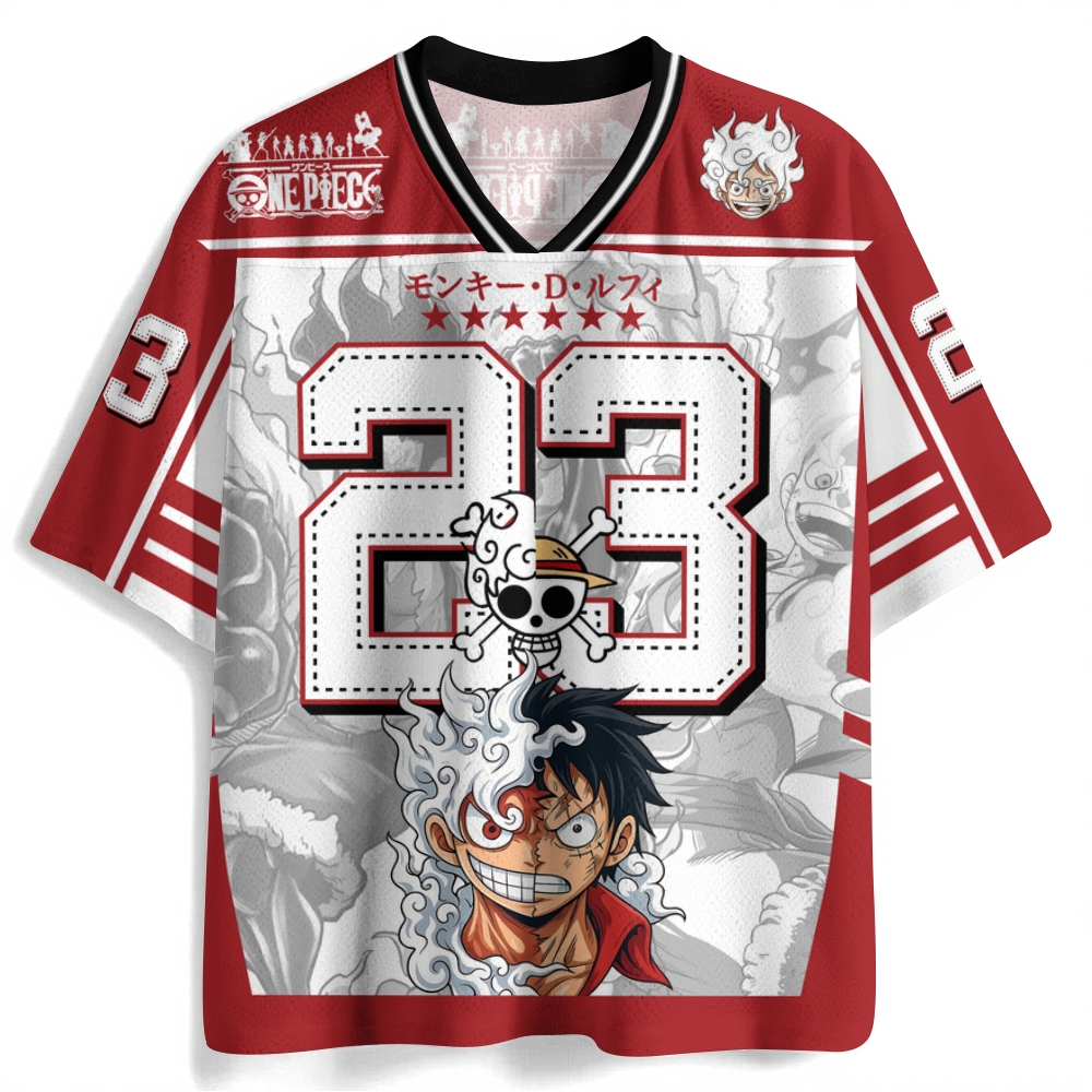 One Piece Anime Football Jersey