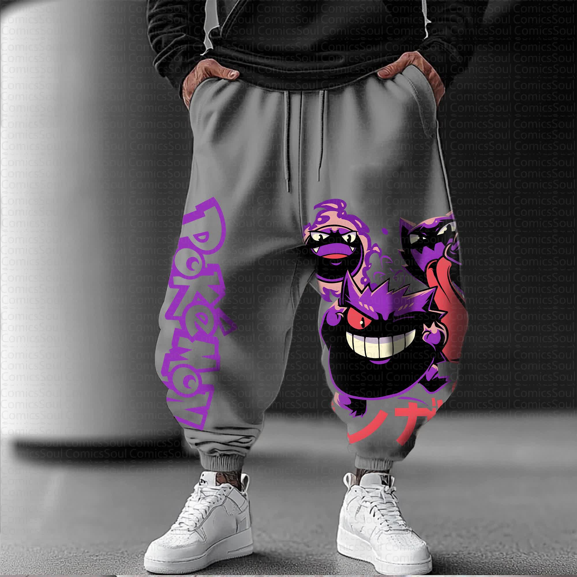 Unisex Anime Inspired Vintage Pants丨Comicssoul