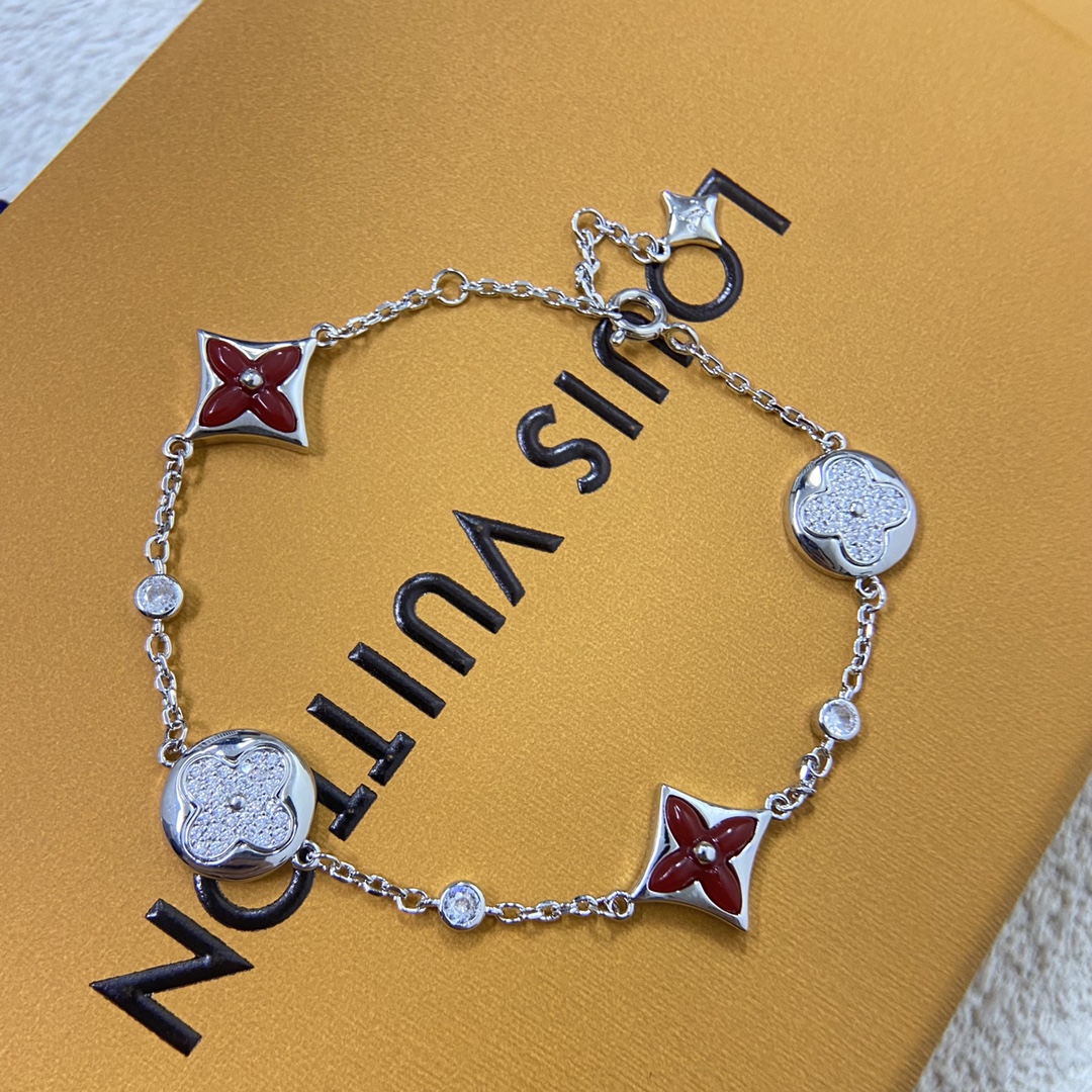 Louis Vuitton Red Carnelian Star Sun Bracelet - Original Replica Club