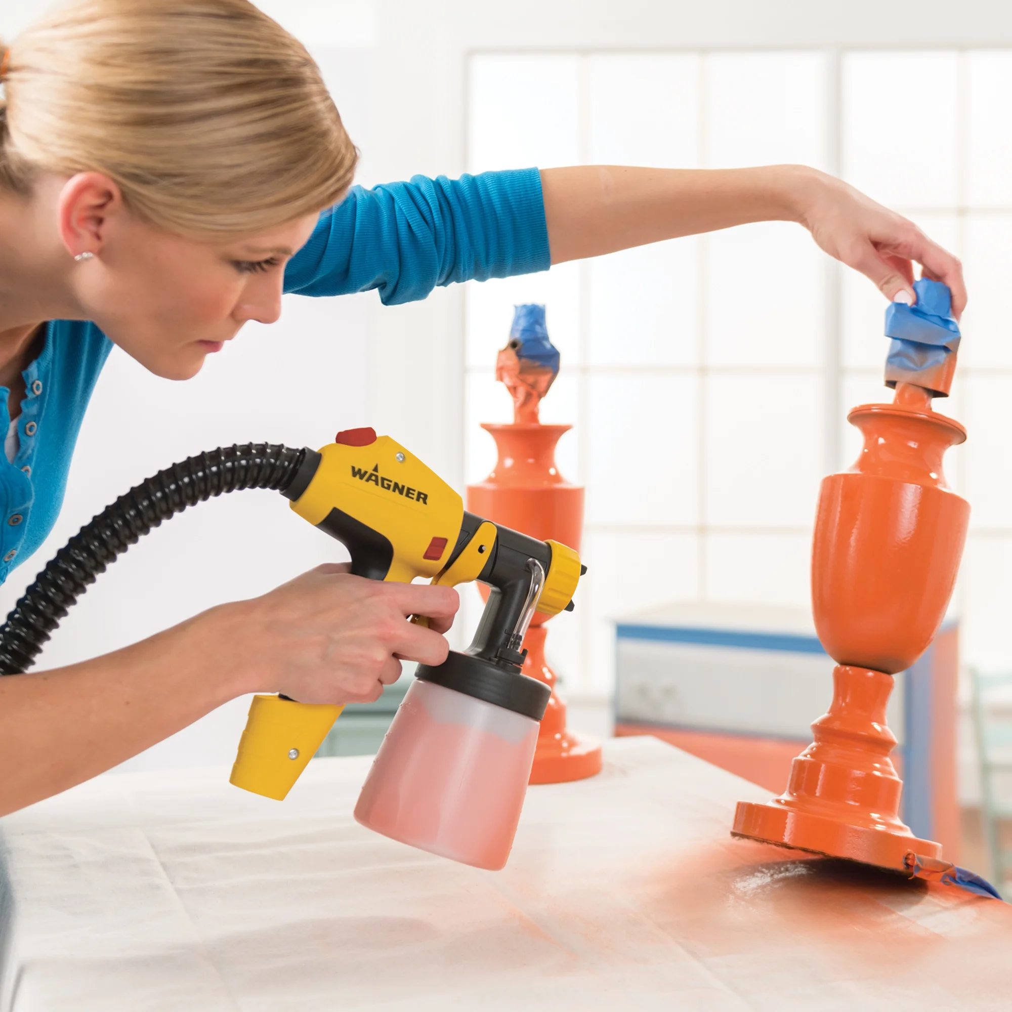 Wagner Flexio 5000 Paint Sprayer, 2 Nozzles Included, Turbine Base - Image 3