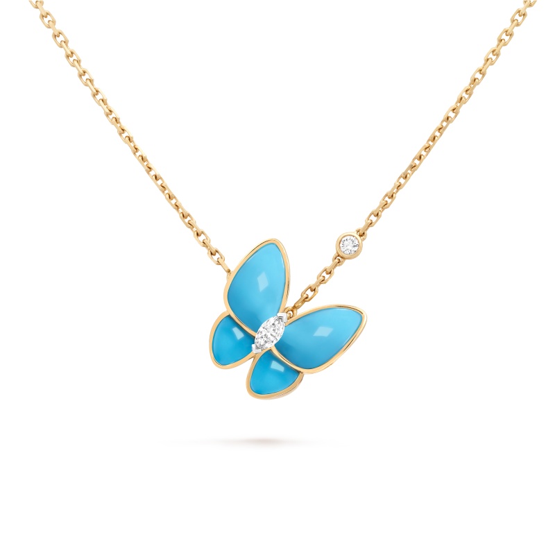 Replicate Two Butterfly pendant(1:1 replica) - Original Replica Club