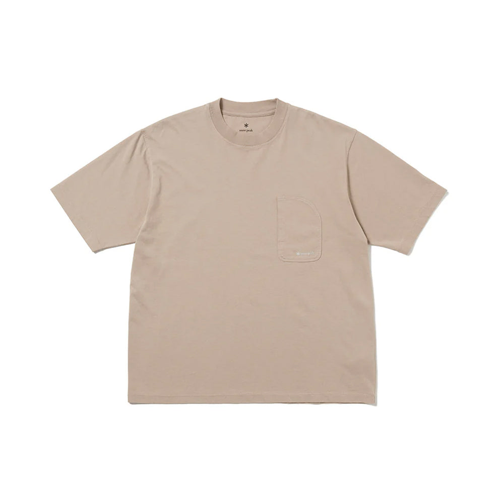 Snow Peak - T-Shirt OG Mercerized - Greige