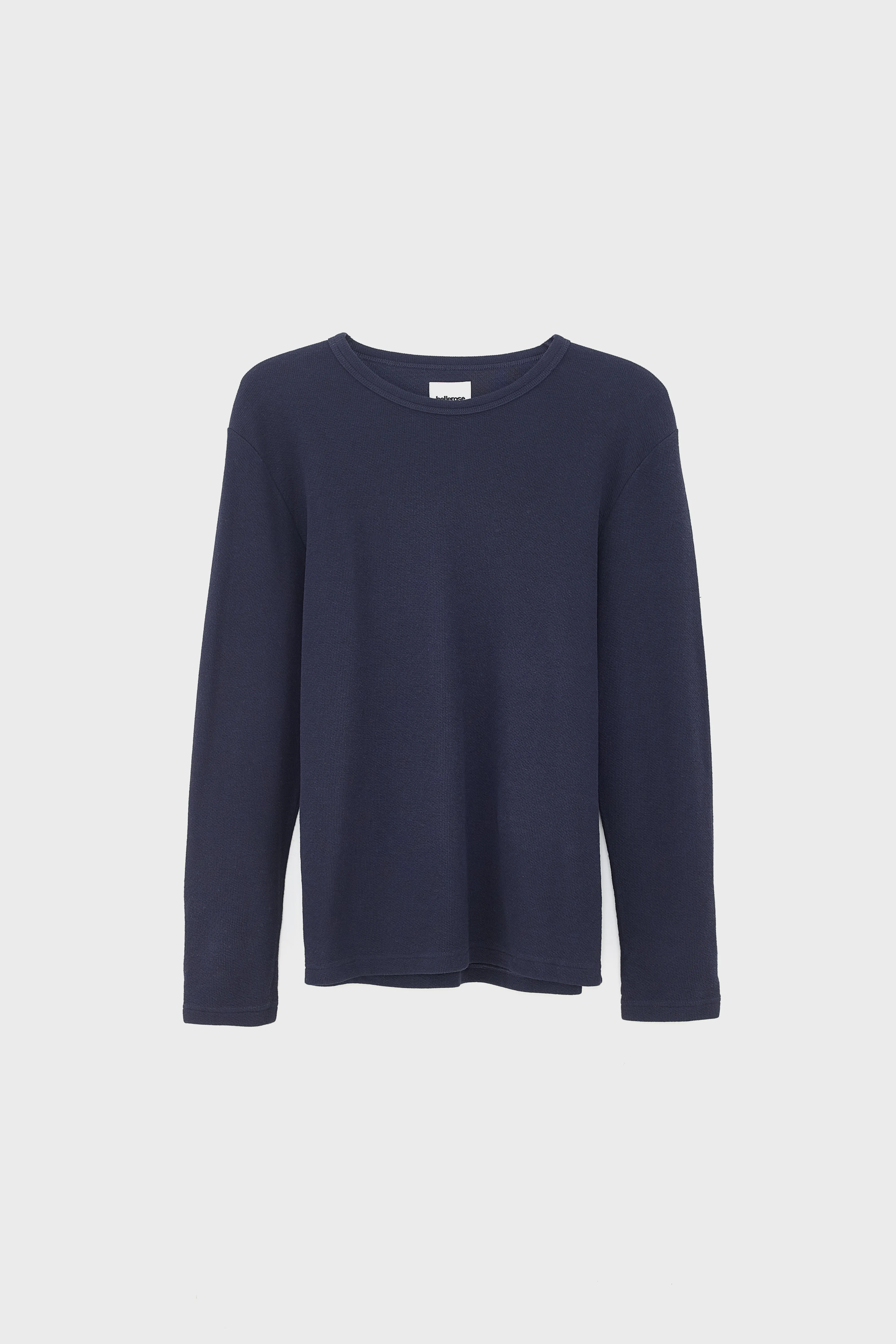 Bellerose Fresh long-sleeve navy t-shirt (242 / M / NAVY)