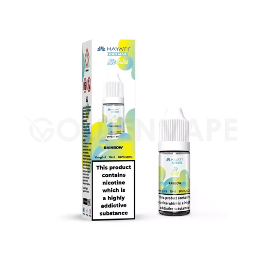 hayati nic salt e-liquid Rainbow 10ml Nic Salt E-Liquid By Hayati Pro Max