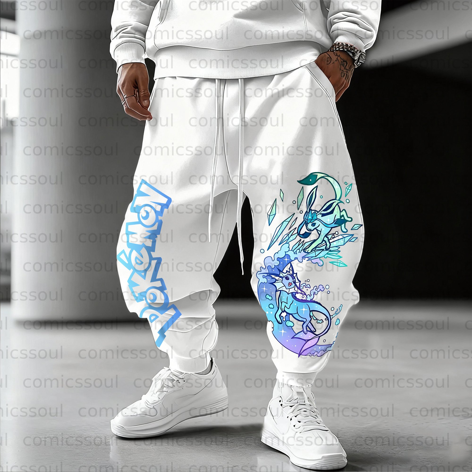 Unisex Anime Inspired Vintage Pants