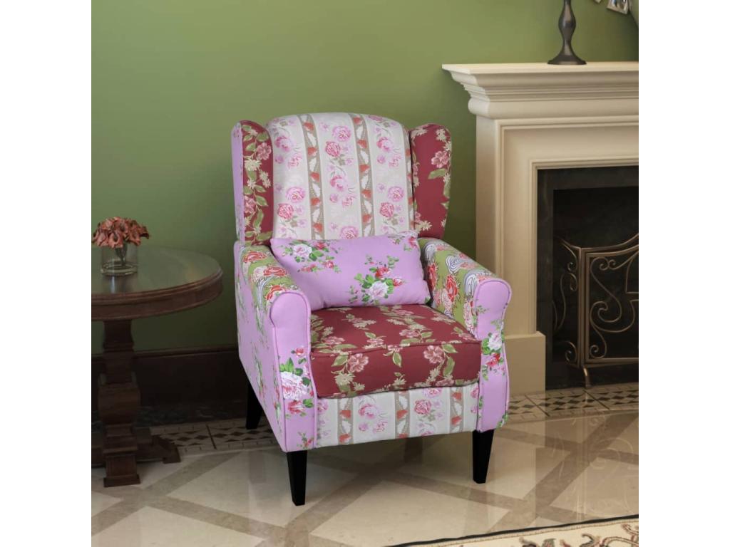 Sillón con diseño Nestleano Tela