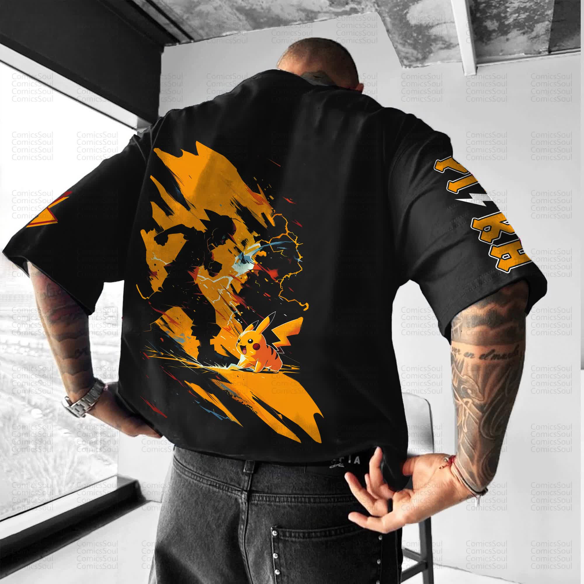 Unisex Anime Inspired Vintage T-Shirt丨Comicssoul