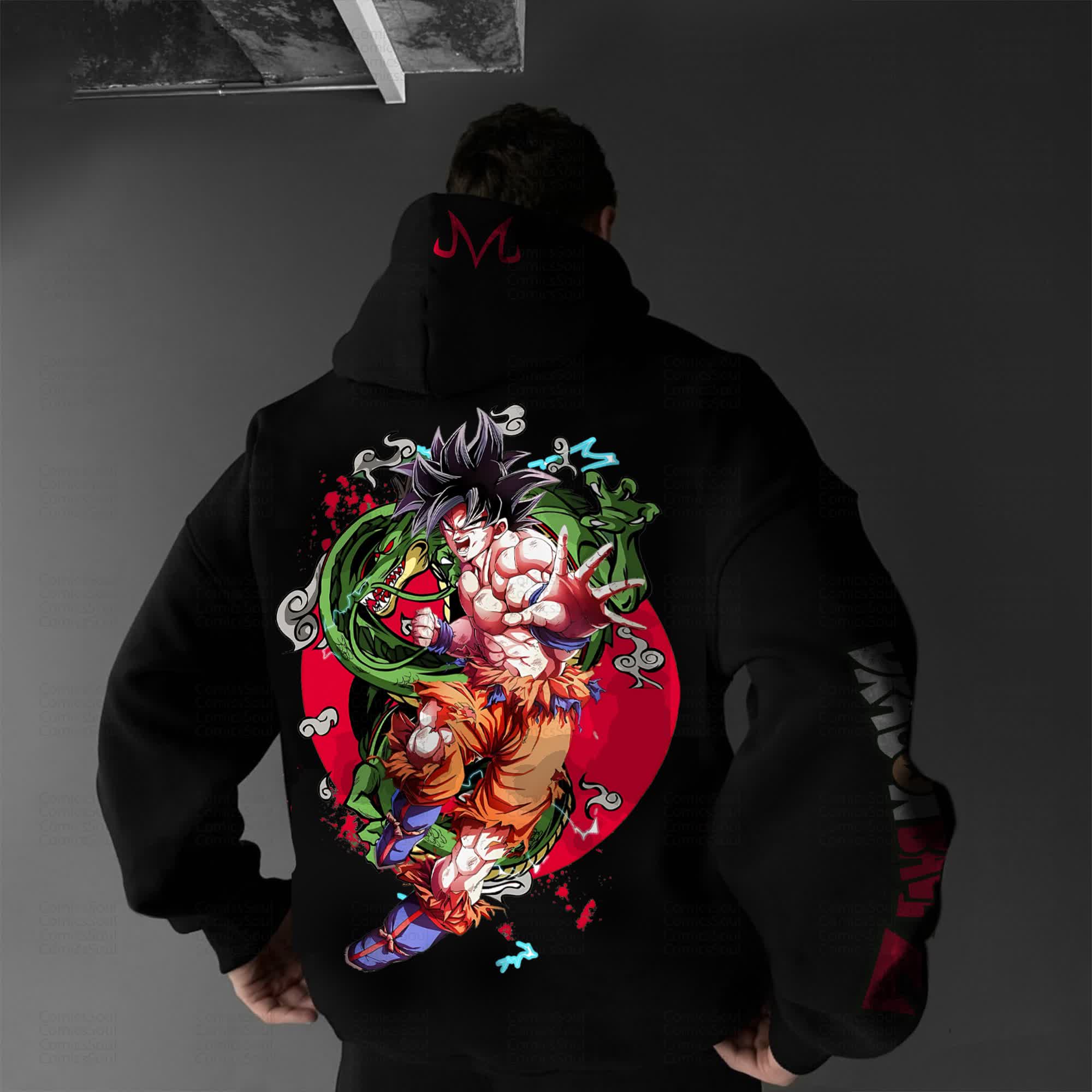 Unisex Anime Graphic Streetwear Vintage Hoodie丨Comicssoul