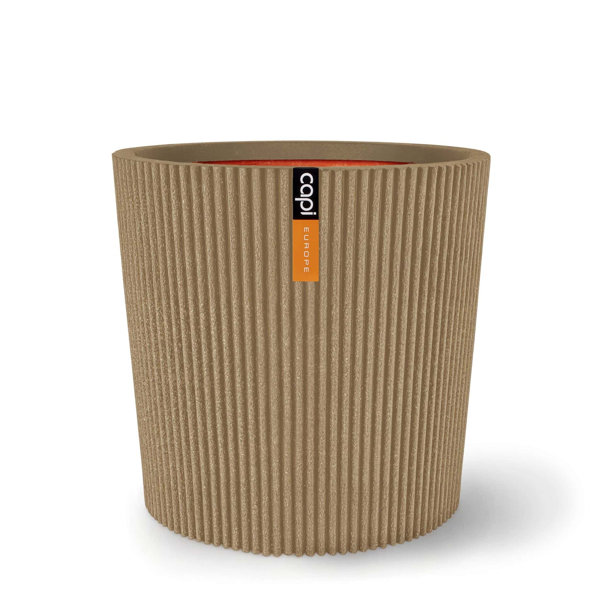Capi Europe - Vaas conisch Groove NL - 45x41 - Beige