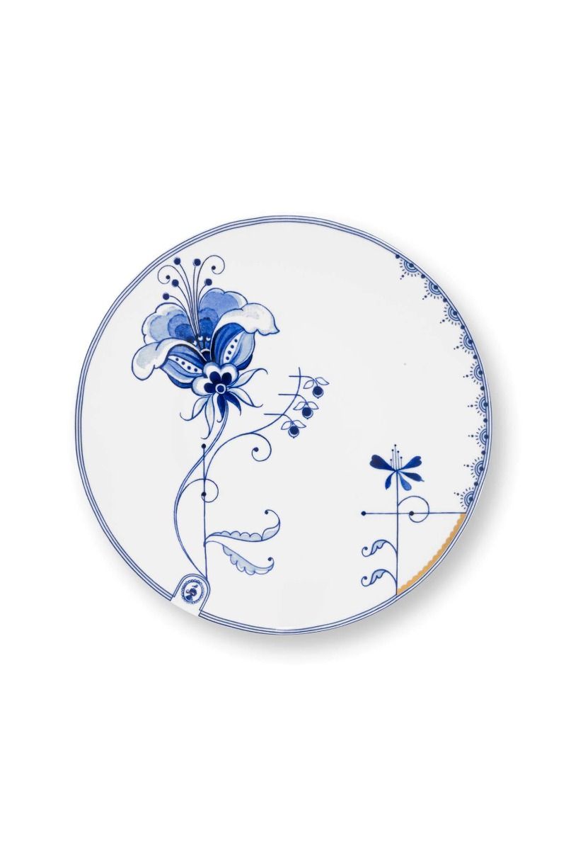 Breakfast Plate Pip & The Blue Bird White 23cm
