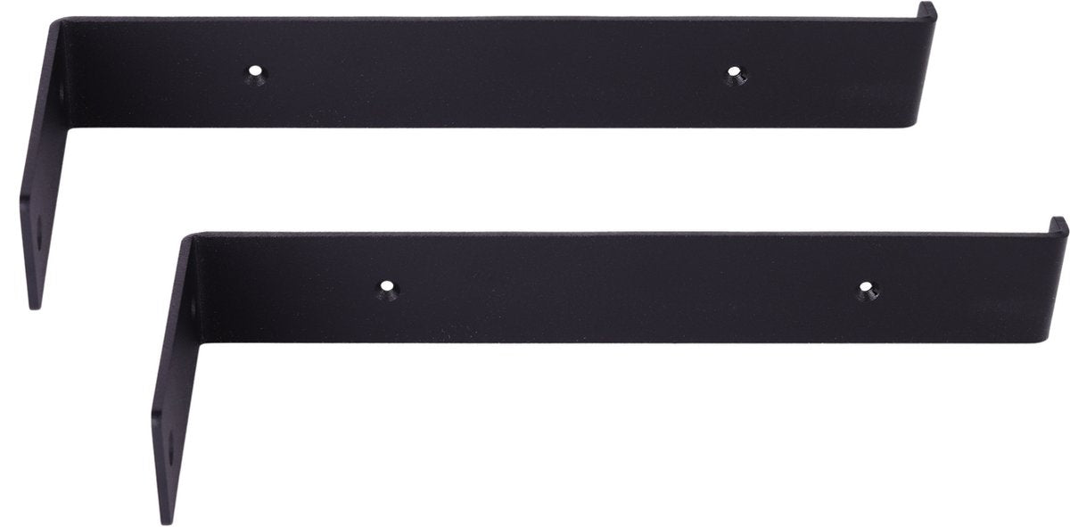 Gorillz Wagon Stalen Plankdragers voor Wandplank - 30 cm - Zwart