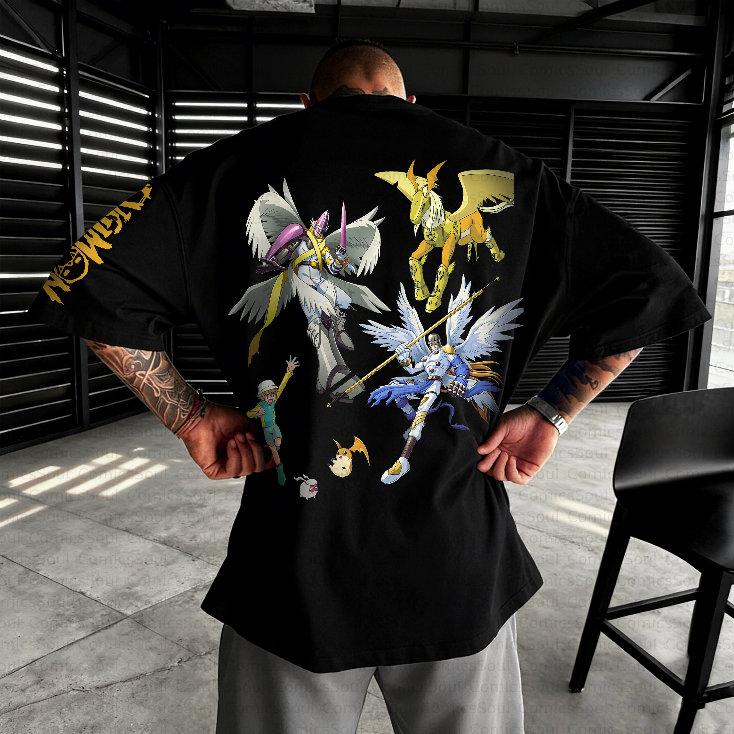 Unisex Anime Inspired Vintage T-Shirt