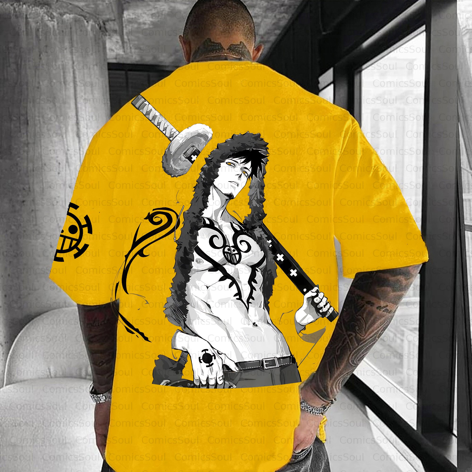 Unisex Anime Inspired Vintage T-Shirt