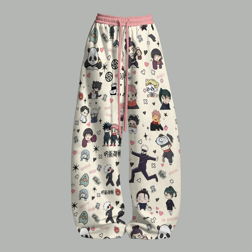 Jujutsu Kaisen Top & Elasticated Trousers Two-Piece Set