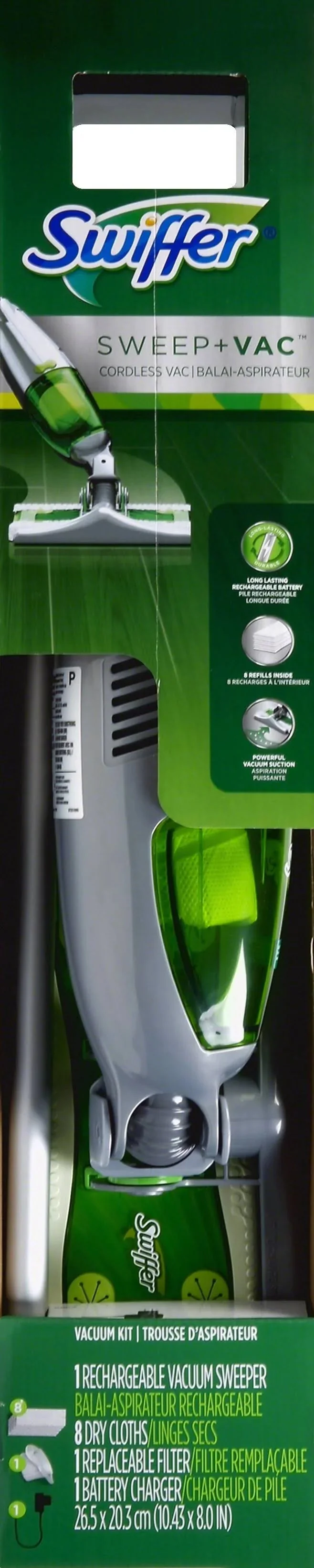 Cordless Sweep and Vacuum Floor Cleaning Kit